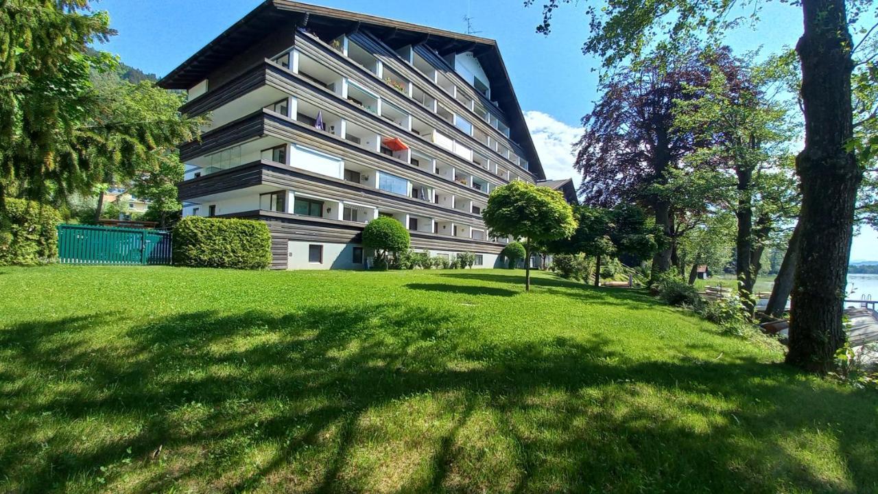 Maren Seeblick Appartement Haus Haensel&Gretel Direkt Am Ossiacher See Mit Hallenbad Stiegl Kültér fotó