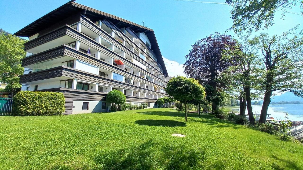 Maren Seeblick Appartement Haus Haensel&Gretel Direkt Am Ossiacher See Mit Hallenbad Stiegl Kültér fotó
